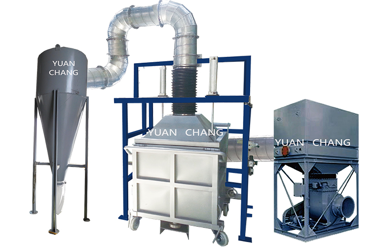 CHB Series- Hot air type drying system (Batch treating)