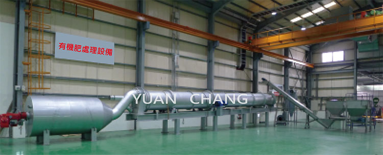 A large amount of kitchen waste, fruit and vegetable waste, and livestock manure made into organic fertilizer processing equipment (rotary kiln type)