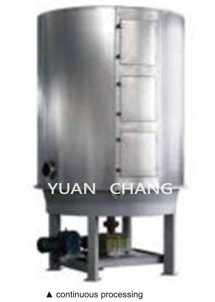 Hot air type drying equipment